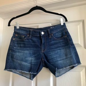 J. Crew Indigo Denim Shorts, size 24